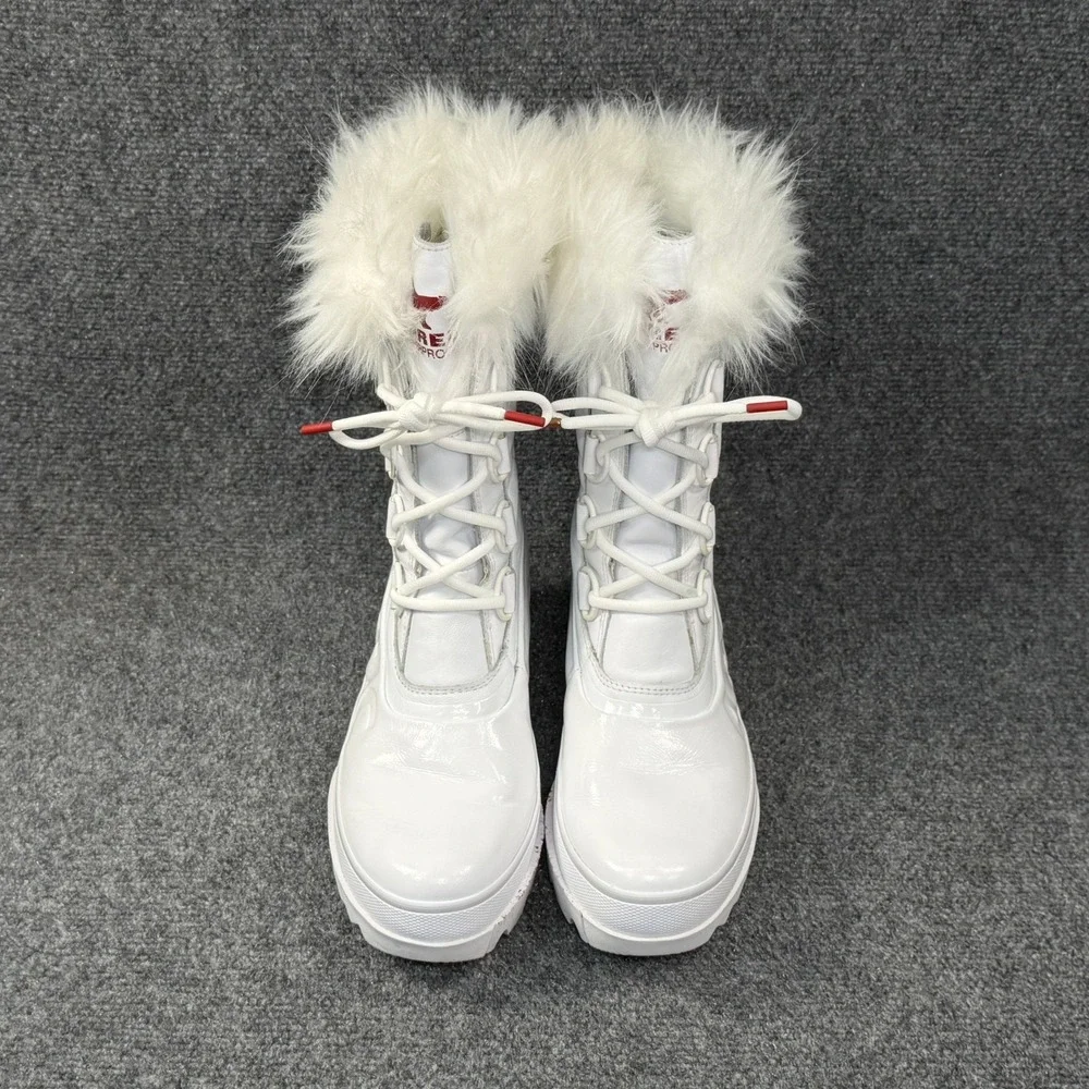 Sorel Joan of Arctic NEXT Winter Boots Women's 9‎ White Waterproof Snow Faux Fur